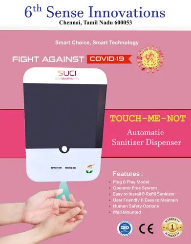 Automatic Hand Sanitizer Dispenser, Brand Name : Suci Tantra