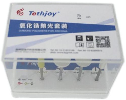 Zirconia Teeth Polishing Dental Diamond Polisher Kit
