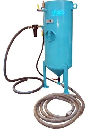 Mild Steel Sand Blasting Machine, For Paint Removal, Rust Removal, Power : 3 Hp