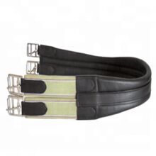 Stainless Steel Hunt Jump Leather Girth, Feature : Durable