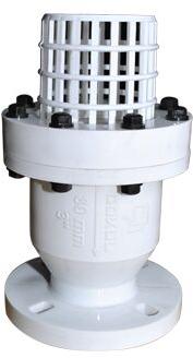 PP Foot Valve Flange End