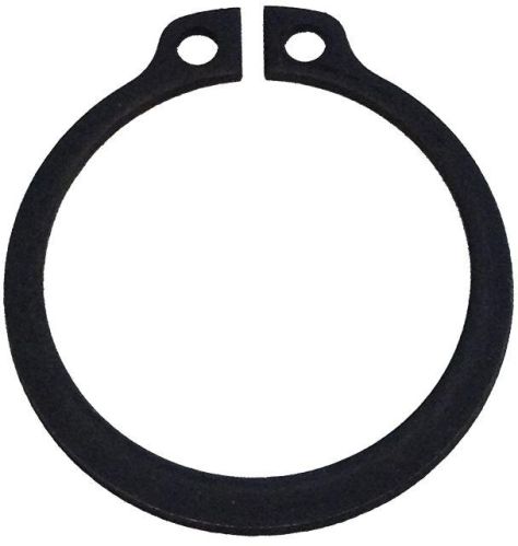 Black Round Metal External Circlip, For Machinery Use, Size : Customised