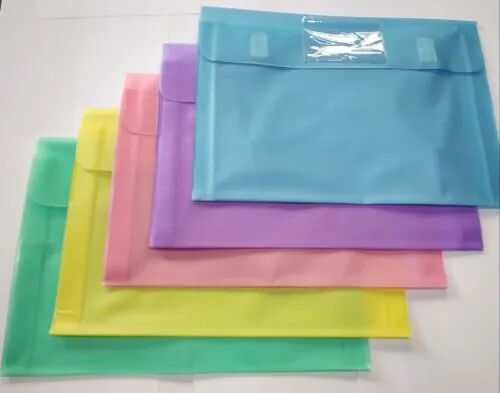 PVC File Folders, Color : Blue