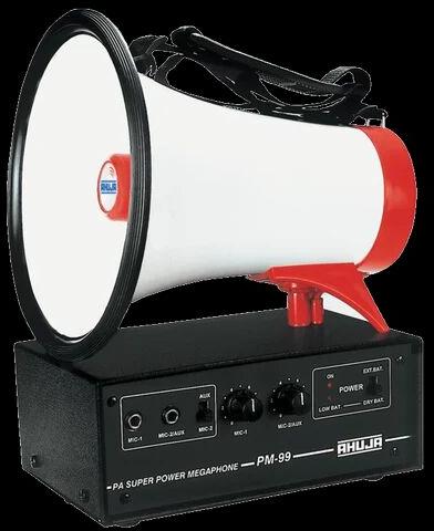 Ahuja Megaphone, Power : 25 Watt