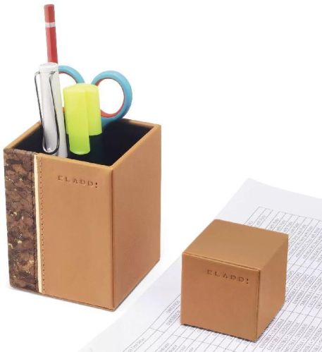 VEGAN LEATHER Pen Holder