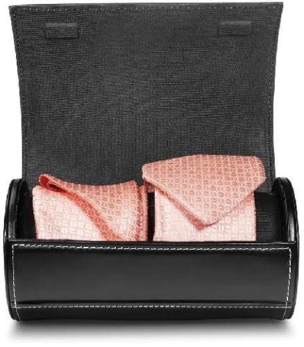 VEGAN LEATHER Tie-Bangle Case
