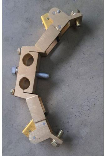 Golden Brown Brass Generators Carbon Holder, Size : Customised