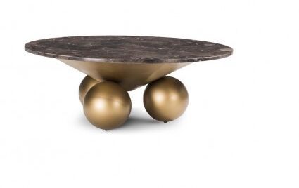 KEMP MARBLE DESIGNER CENTER TABLE