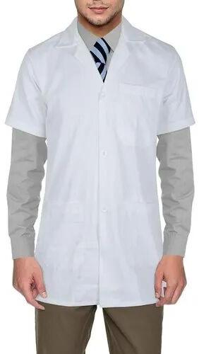 Cotton Plain Doctor Lab Coat, For Hospital