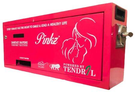 Manual Sanitary Napkin Vending Machine, Certification : ISO Certified