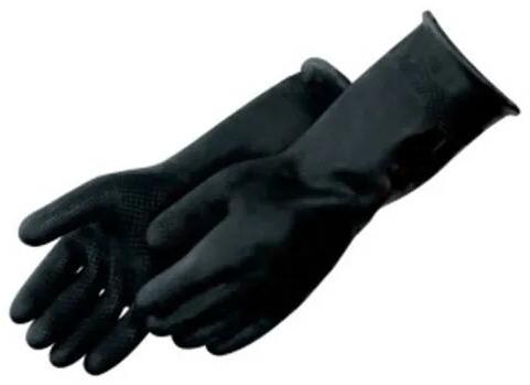 Rubber Cold Resistant Gloves, For Industrial Electrical Sites