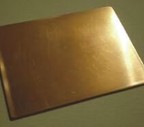 Solid Copper Earth Plate