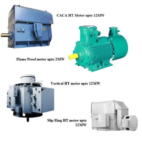CG Cast Iron HV Motors, Size : Upto 1120 Frame Size