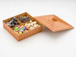 Square Plastic Dry Fruit Box