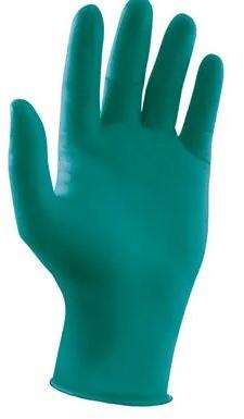 Rubber Industrial Nitrile Safety Gloves, Size : Large