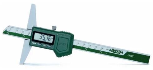 Stainless Steel Depth Gauge, Color : Silver