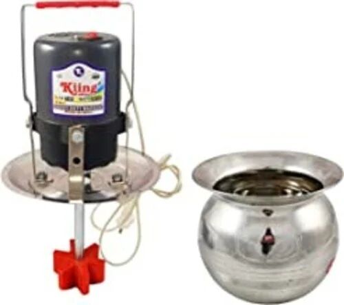 KIING'S Electric Lassi Makking Machine, Color : Silver