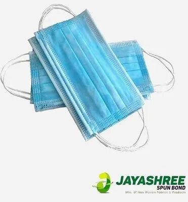 Jayashree 3 Ply Disposable Face Mask, For Coronavirus