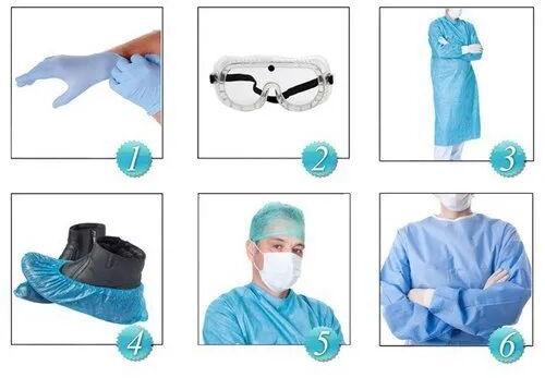 Jayashree Medical PPE Kit, For Corona Protection, Gender : Unisex