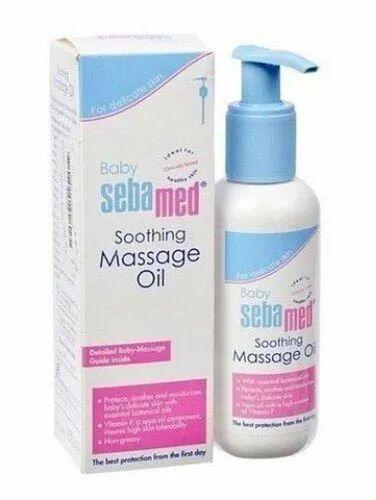 Baby Sebamed Soothing Massage Oil, Packaging Size : 150 Ml