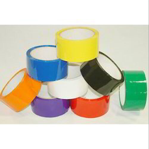 Plastic BOPP Tapes, For Box Packing, Craft, Feature : Printed, Water Proof