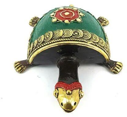 Bastar Art Brass Turtle