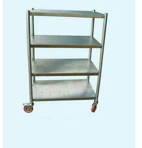Stainless Steel Rack, Color : Silver