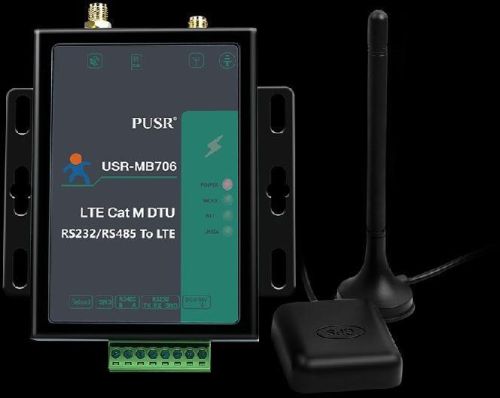 Serial RS232 RS485 To GSM 4G IOT Modem With GPS (USR-MB706)