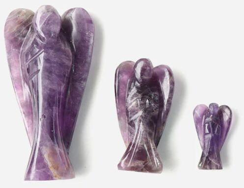 Amethyst Crystal Angels, Color : Purple