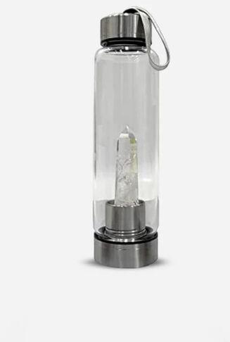 Clear Quartz Water Bottle, Color : Transperants