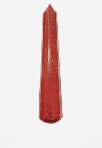 Red Jasper Wand, Color : Red 