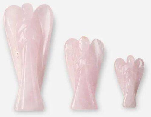 Rose Quartz Angels, Size : 1, 2