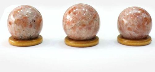 Sun Stone Spheres Ball, Weight:150-200 Grams