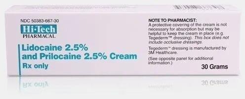 Lidocaine Prilocaine Cream, Packaging Type : Tube