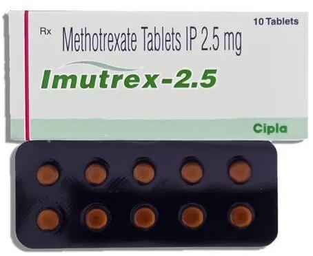 Methotrexate Tablets IP, Packaging Type : Box