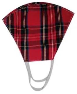 Reusable Cotton Face Mask, Pattern : Checks