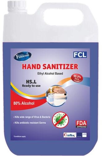 FCL Hand Sanitizer, Packaging Size : 5 Ltr