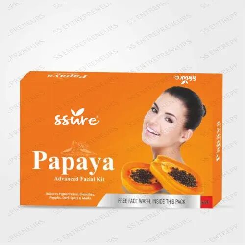 Herbal Papaya Facial Kit, Gender : Unisex