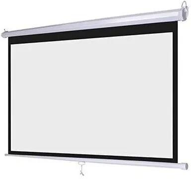 Manual Projector Screen, Mount Type : Wall Mount