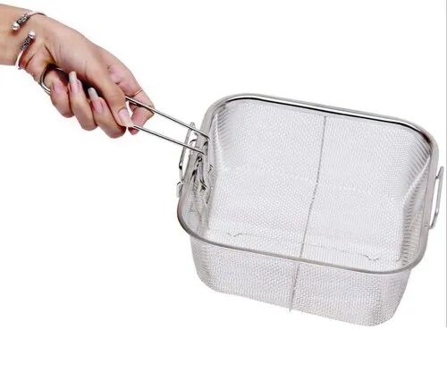 Wire Basket Strainer, Shape : Rectangular