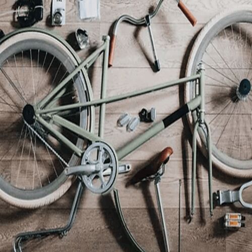 Polished Mild Steel Bicycles Parts, Color : Natural