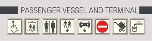 Supreme Creation PVC Rigid Sheet Airport Signage Boards, Shape : Rectangle