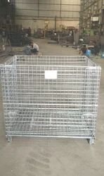 Mild Steel Wire Mesh Trolley, Capacity : 500 Ton