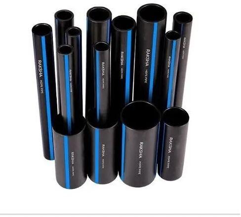 Raksha HDPE Pipe, Size : 20mm - 200 Mm