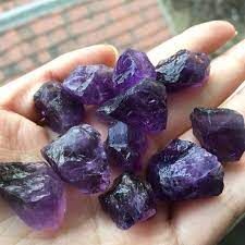 Natural Raw Amethyst Stone, Color : Purple