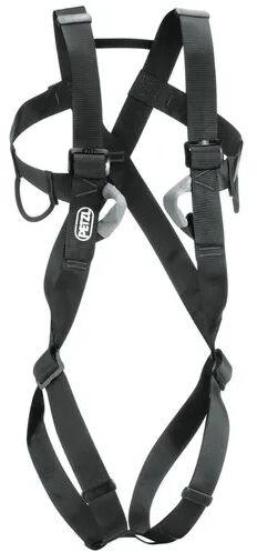 Polyester Full Body Harness, Color : Black