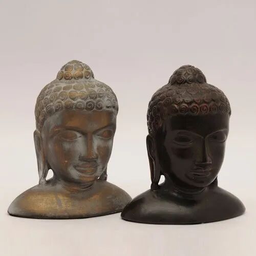 Ceramic Buddha Sculpture, Color : Brown