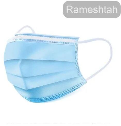 Non Woven Disposable Surgical Face Mask, For Medical Purpose, Color : Blue