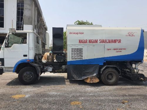 TRUCK MOUNTED ROAD SWEEPER