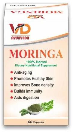 Moringa Capsules, Packaging Type : Bottle